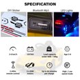 thumbnail image 4 of VOLTZ TOYS 12V Ride on Car for Kids, Official Licensed SVJ 12V Battery Powered Electric Ride-on Car Motorized Toy Vehicle for Children with Remote, Leather Seat, LED Lights and MP3 Player (Yellow), 4 of 7