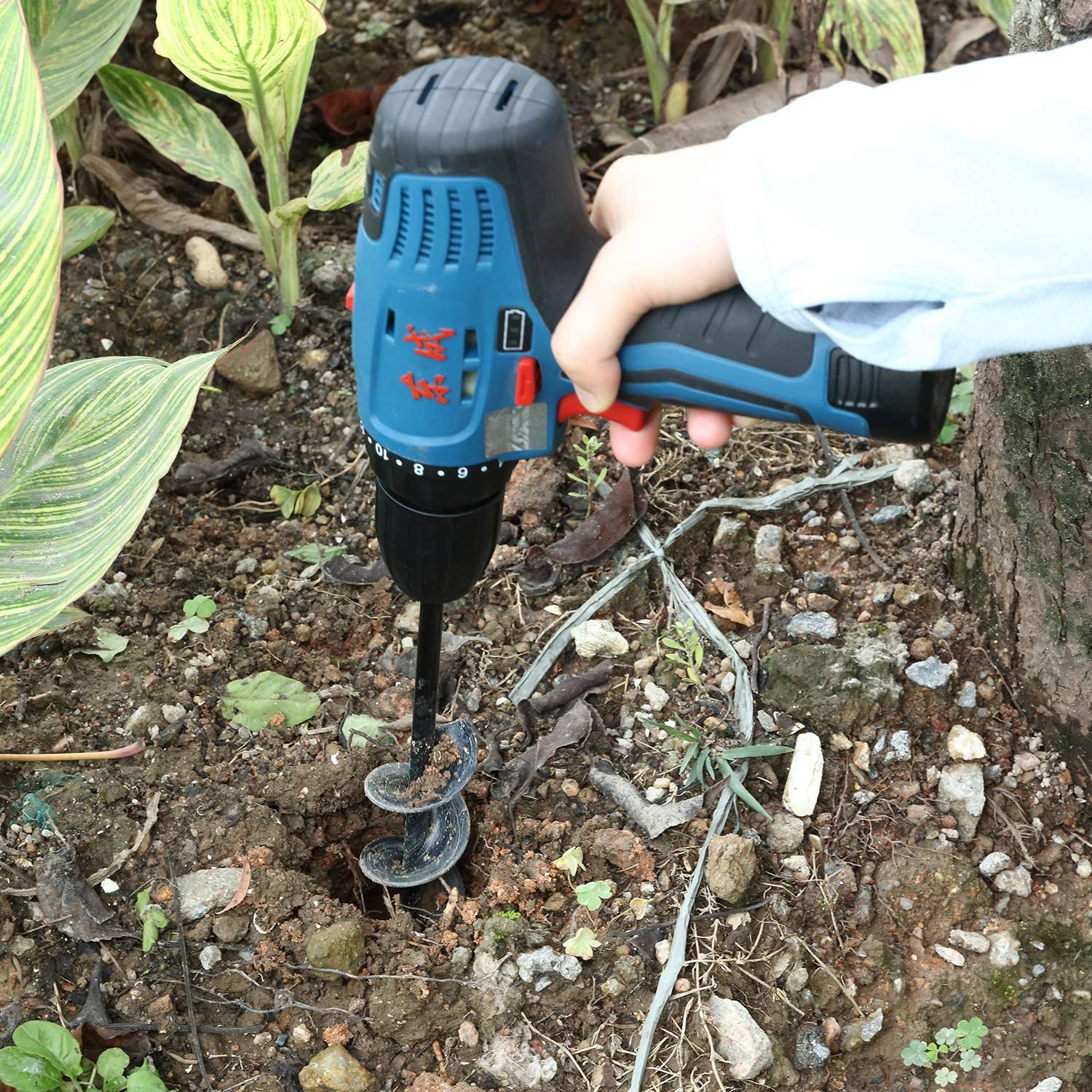Auger Drill Bit for Planting, Spiral 