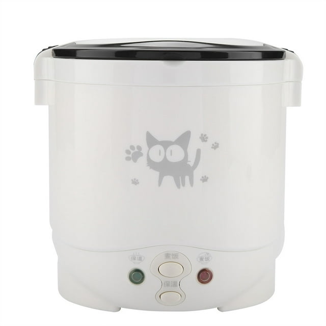 Electric Rice Cooker For Cars Multifunctional Rice Cooker 12V 100W 1L Electric Portable Multifunctional Rice Cooker Food Steamer For Cars