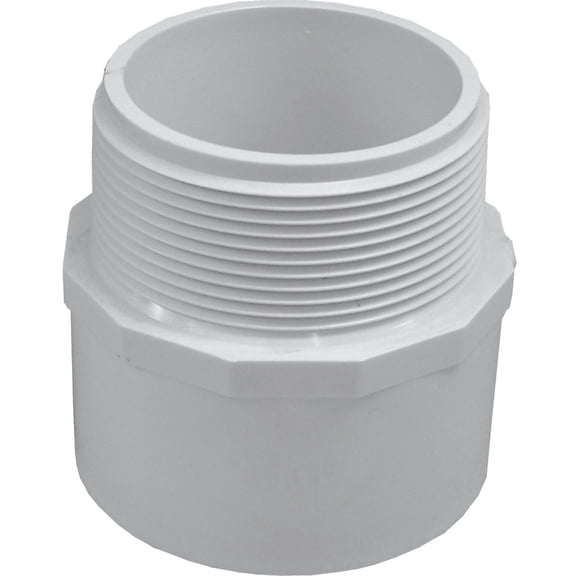 Genova Products 30440 PVC Male Adapter, 4"