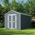 thumbnail image 3 of Little Cottage Co. 8x14 Value Gable Shed with Floor, Outdoor Wood Storage Do-It-Yourself Precut Kit, 3 of 14