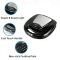 thumbnail image 3 of Amdohai Breakfast Maker US Standard 110V Household Stainless Steel Sandwich Multifunctional Waffle Heating Electric Baking Pan Steak Panini Bread Maker, 3 of 7