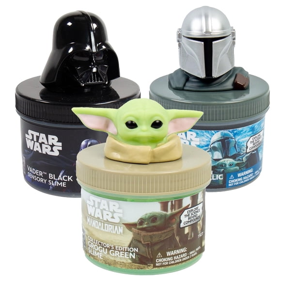 Slime Kit STAR WARS™ Galaxy con Darth Vader, paquete de 3 unidades, Mandalorian