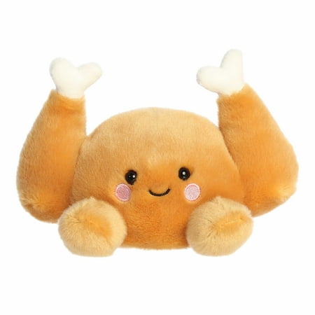 Aurora - Mini Brown Savory Stuffed Animal - 5 Wishbone Turkey - Palm Pals