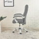 thumbnail image 3 of Office Chair Desk Cover Water Resistant Grey Stretch Jacquard, 3 of 4