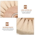 thumbnail image 4 of 1Pack Round Polishing Brush For Sanding With Durable Wooden Core Design In Home Use, 4 of 9