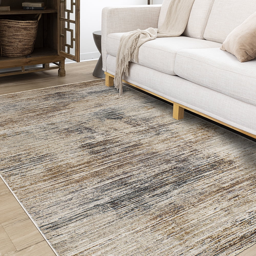 Mohawk Home Hurstwood Woven Indoor Area Rug, Cream, 5' 3" x 8'