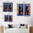 thumbnail image 4 of Designart "Calder's Tribute Geometric Simplicity" Modern Geometric Wall Art Set Of 2 - Modern Blue Canvas Set For Living Room Decor, 4 of 6