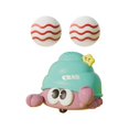 thumbnail image 2 of Bola electrónica juguete que sopla juguete Montessori bebé educación temprana encantador USB alimentado lindo animales juguete para niños regalo de Azul rosado, 2 of 9