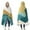Gold Teal Blue, variant on Wearable Blanket,Gold Teal Blue Marble Hooded Wearable Flannel Blanket for Adults & Teens,Winter Poncho Shawl Wrap Cape Cozy Anti-Pill,60"x80"