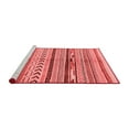 thumbnail image 2 of Ahgly Company Machine Washable Indoor Rectangle Oriental Red Modern Area Rugs, 2' x 5', 2 of 4