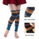 thumbnail image 3 of Calentadores de piernas largos para mujer, moda Lolita, de lana, de punto cable, hasta el muslo, calcetines sueltos, camuflaje fluorescente, boho, de lana gruesa, fundas para calcetines, 3 of 5