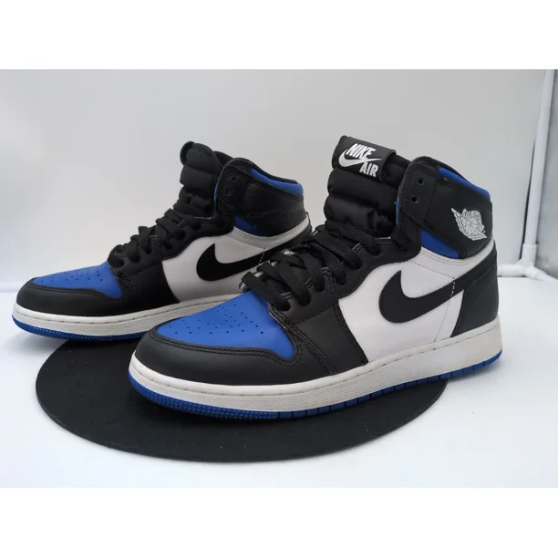 N I-K-E A i r-Jor-dan 1 Retro High Royal Toe 2020 GS 575441-041 Size 6Y/8W 24Cm
