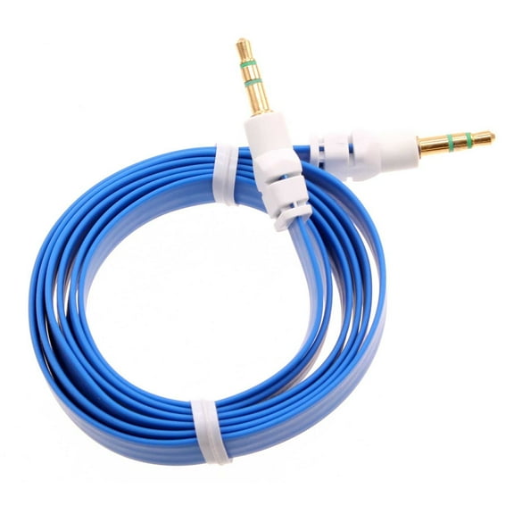3.5mm Aux Cable for TCL 30 XE 5G, 20 XE, V 5G, A30 (A3), 4X 5G - Adapter Car Stereo Aux-in Audio Cord Speaker Jack Wire Flat Compatible With TCL 30 XE 5G, 20 XE, V 5G, A30 (A3), 4X 5G