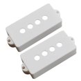 thumbnail image 3 of destyer Electric Bass Open Pickup Cover for 4-String PB Bass Parts White, 3 of 9