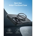 thumbnail image 3 of Anker Ultra Magnetic for iPhone Case with Sturdy 360° Ring Stand, Military-Grade Shockproof Kickstand Compatible with MagSafe (for iPhone 16 Pro, Clear), 3 of 7