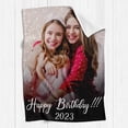 thumbnail image 4 of Personalised Gifts for Women and Men, Personalised for Adults, , Custom Blanket with Photos, for Birthday, Christmas, 4 of 6