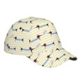 thumbnail image 3 of Daiia Dachshund Dog Puppy print Baseball Cap Men Women Golf Dad Hat Adjustable Original Classic Low Profile Hat Unconstructed Plain Cap, 3 of 9