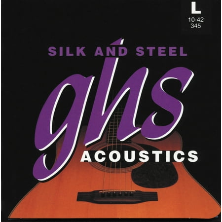 GHS 345 Silk and Steel Acoustic Guitar Strings