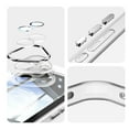 thumbnail image 2 of Allytechgroup iPhone 16 Case, Shockproof Bumper Slim Fit Clear Back Cover with Camera Lens Protector - Anti-Scratch Phone Case for Apple iPhone 16, White, 2 of 6