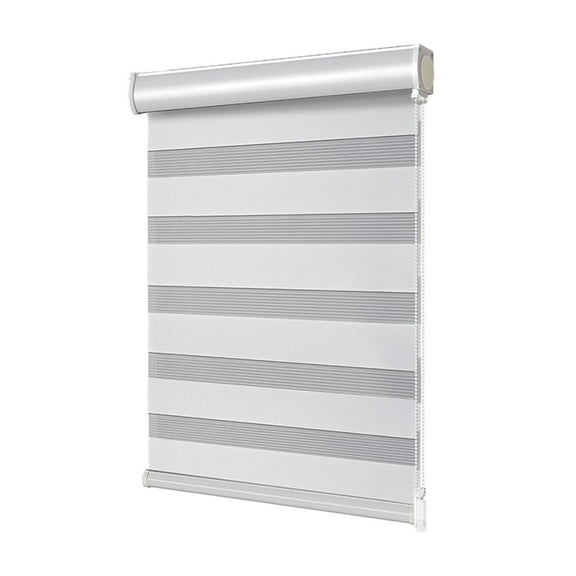 CanGonggg Cordless Blinds For Windows Light Filtering & Shades Layer Light Control Window Blinds Easy Install Blind Pure White,No Drill Easy Installation Heat Out Curtains Clear Shower Curtains