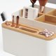 thumbnail image 4 of Desktop Storage Box Pencil Pen Holder Makeup Brushes Organizer for Office Supplies, Vanity Table, Home, 4 of 4