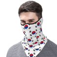 thumbnail image 7 of Neck Gaiter Face Mask Covering Bandanas For Men Women Korean Flag Scarf Balaclava Cover Headbands, 7 of 7