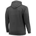 thumbnail image 3 of Men's Fanatics Heather Charcoal New Orleans Saints Big & Tall Pullover Hoodie, 3 of 3