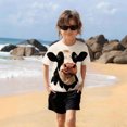 thumbnail image 5 of Xdegoge Tween Boys Girls Funny 3D Winking Cow Shirts Kids Novelty Animal Graphic Tees Short Sleeve Crewneck Casual Summer Tops, Size 9-10, 5 of 8