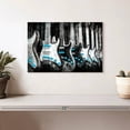 thumbnail image 2 of Elephant Stock Electric Guitars Pop Wall Art - Horizontal Canvas Wall Art - Living Room Wall Decor - Music Canvas - Black And Gray Decor - 12" x 8", 2 of 8