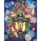 thumbnail image 1 of Taladro de pintura de diamante (DB0110) 5D DIY Lantern Full Round Rhinestone Kit Art 40x50cm Hugtrwg Para estrenar, 1 of 1