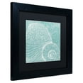 thumbnail image 3 of Trademark Fine Art "Aqua Treasure IV" Canvas Art by Daphne Brissonnet, Black Matte, Black Frame, 3 of 5