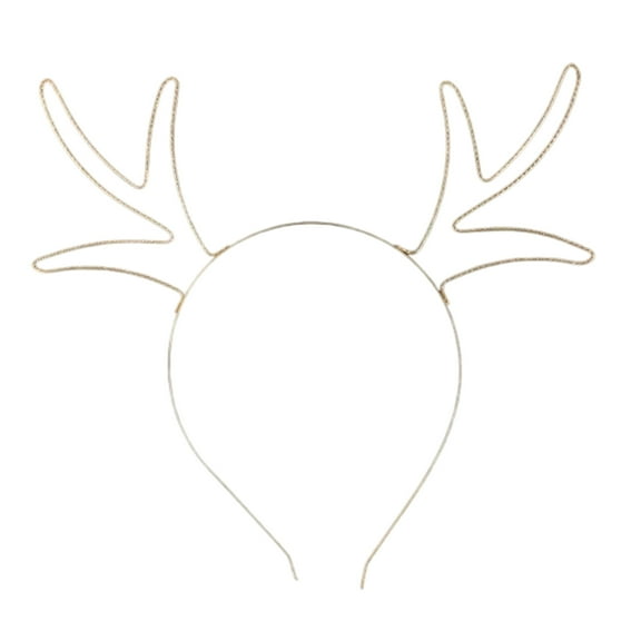 Elegant Holiday Hairpiece For Women And Teens Christmas Celebration Metal Headbands Comfortable Wear
