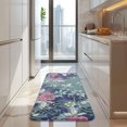 thumbnail image 4 of Pioneer Flower Floral Print Pattern Kitchen Rug Mat,Kitchen Runner Rugs Non Skid Washable,Decorative Kitchen Floor Mats for Kitchen,Sink,Laundry,17"x47.2", 4 of 7