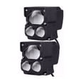 thumbnail image 1 of Par Faros De Lupa Doble Color Luz Para Auto Moto 32000 Lm, 1 of 5