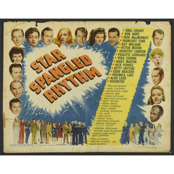 Star Spangled Rhythm Movie Poster (11 x 17)