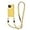 Yellow, variant on Silicone iPhone Case with Phone Lanyard, Long Crossbody Strap, Universal Lanyard Neck Strap Protective Case Cover (Brown, iPhone 11)