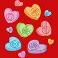 thumbnail image 2 of Boy's Marvel Avengers Candy Hearts  Graphic Tee Red Large, 2 of 4