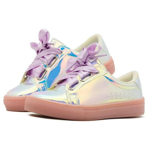 Tenis Niña Moda Lavanda Tropicana Antiderrapates Casuales lavanda 19.5