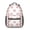 Pink Cat Head, variant on Pink Cat Head White Pattern Backpack for School, Cute School Bag with Adjustable Shoulder Straps and Padded Back, 15.3"x11"x6.7"