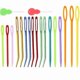 thumbnail image 3 of 42 Pcs Yarn Needles Set, Assorted Yarn Needles Bent Tapestry Needle Weaving Needle Darning Needles Big Eye Needles, 3 of 5