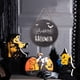 thumbnail image 5 of Señal de bienvenida de Halloween para decoración de puerta delantera, corona redonda de madera para colgar en la pared para fiesta navideña, 5 of 5