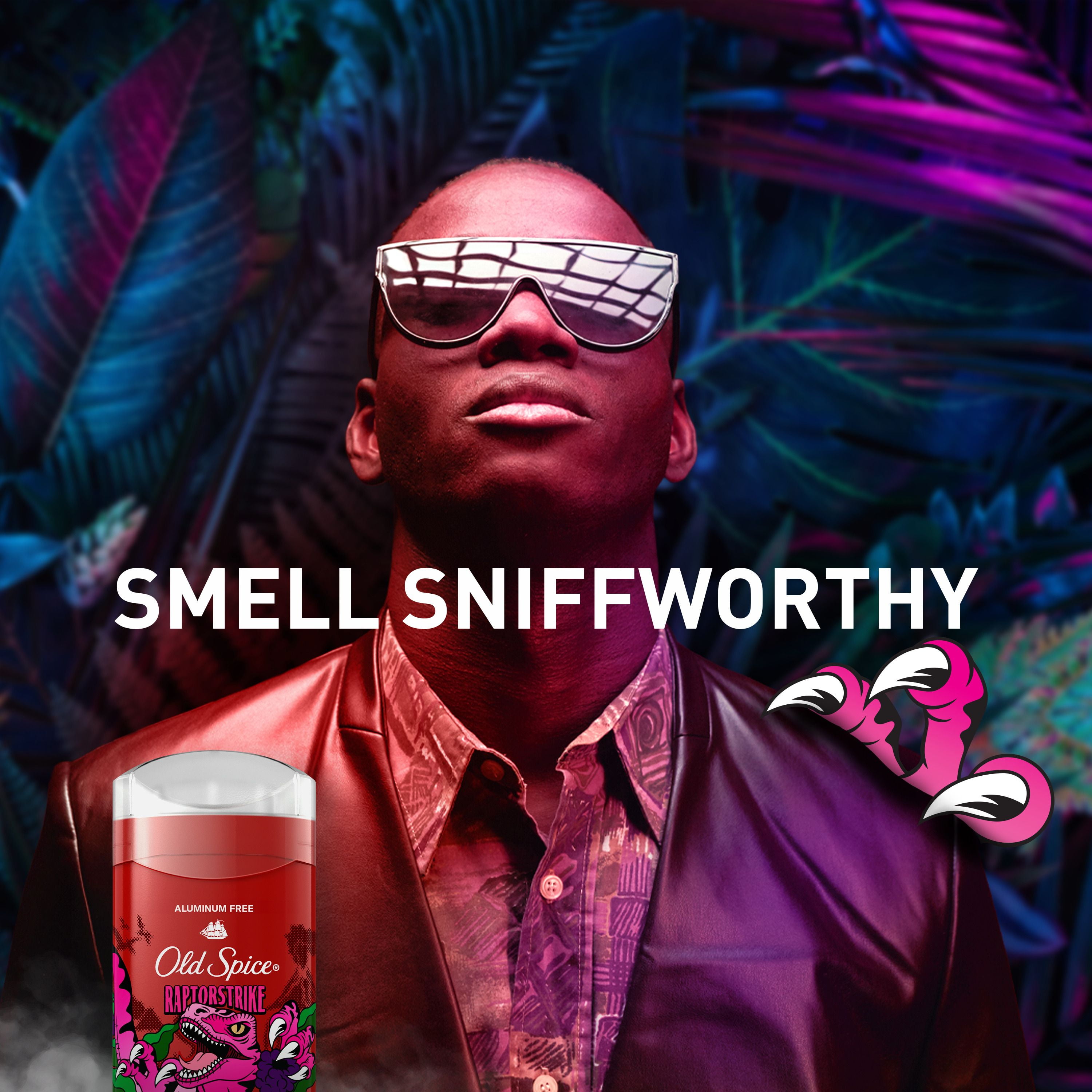 Old Spice Aluminum Free Deodorant for Men, Raptorstrike, 48 Hr. Protection, 85G