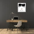 thumbnail image 3 of Sommers, Mindy 12x13 White Modern Wood Framed Museum Art Print Titled - Girly Girl, 3 of 4