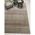 thumbnail image 4 of Tapis de Laine à Rayures Noires/rouges, 4 of 4