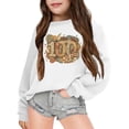 thumbnail image 2 of IWRICH Girls and Boys I Survive 100 Days of School Pullover Sweatshirts Cute Funny Graphic Printed Tops Long Sleeve Crew Neck Tees,Size 3-14 Years White 160, 2 of 4