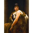 thumbnail image 3 of Frederic Leighton 15x18 Black Modern Framed Museum Art Print Titled - Twixt Hope and Fear, 3 of 5