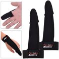 thumbnail image 4 of Guante Un Dedo Fundición Protector Antideslizante Herramienta Pesca Carpa (negro) 2 Uds., 4 of 8