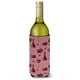 Vin Rouge sur Bouteille de Vin de Lin Beverge Isolant Hugger – image 1 sur 1