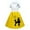 Yellow, variant on PMVFHDE Girls Dresses - Classic 1950s Poodle Dress for Kids Sock Hop Partywear Flirty A-Line Retro Style Dress for Girls Blue,18-24 Months